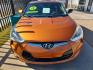 2013 ORANGE /BLACK Hyundai Veloster (KMHTC6AD0DU) with an 1.6L DOHC GDI 16-valve I4 engine w/dual CVVT engine, 6-speed EcoShift dual clutch automatic transmission transmission, located at 2001 E. Lancaster, Ft. Worth, 76103, (817) 336-7000, 32.746181, -97.301018 - Photo#3